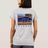 Drink COFFEE slaap later T-shirt (Achterkant)