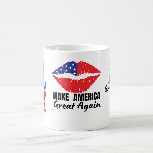 Drink Coffee, Support Trump 2024! Koffiemok (Center)