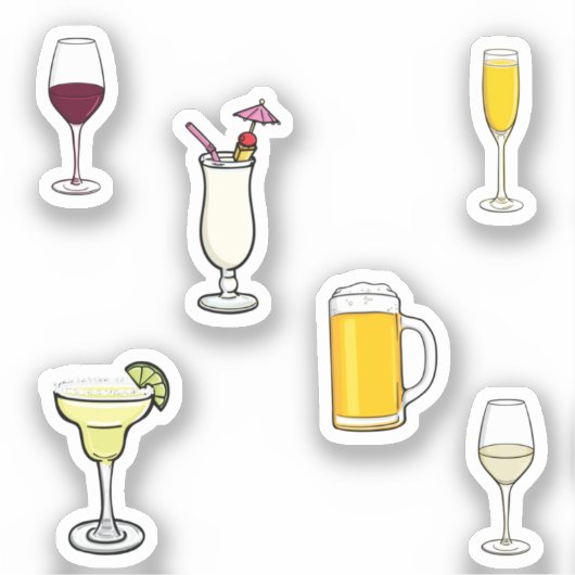Drink collectie sticker (Voorkant)