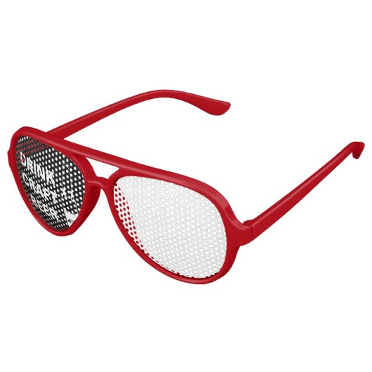 Drink Craft Beer Aviator Zonnebril (Gekanteld)