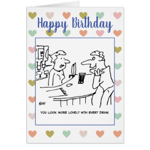 Drink Customer Tells Barmaid ze ziet er geweldig u