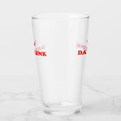 Drink DAG - Grappig Drink Citaat Glas (Rechts)