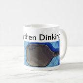 Drink dan Dinking Quote Koffiemok (Voorkant rechts)