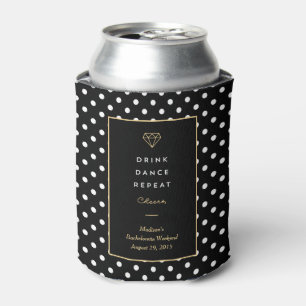 Drink Dance Herhalen   Bachelorette Koelbox Blikjeskoeler