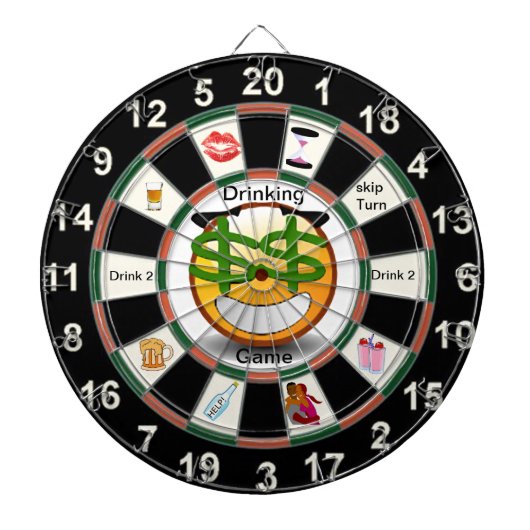Drink Dart Board Game 3 Dartbord (Voorkant)