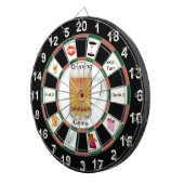 Drink Dart Board Game 5 Dartbord (Voorkant Rechts)