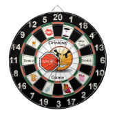 Drink Dart Board Game met happyface Dartbord (Voorkant)