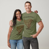 Drink de hele dag t-shirt (Unisex)