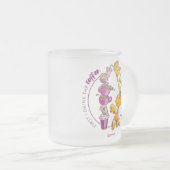 Drink de koffie, doe de dingen matglas koffiemok (Voorkant rechts)