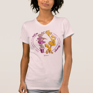 Drink de koffie, doe de dingen t-shirt