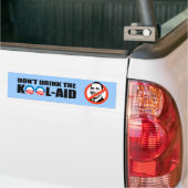 Drink DE KOOL-STEUN NIET Bumpersticker (Op Truck)