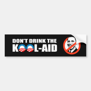Drink DE KOOL-STEUN NIET Bumpersticker