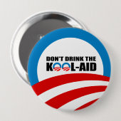 Drink DE KOOL-STEUN NIET Ronde Button 4,0 Cm (Voorkant /achterkant)