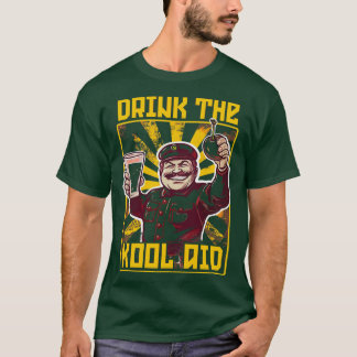Drink de KoolAid retro communistische meme T-shirt
