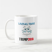 Drink de liberale tranen MOK! TRUMP2016 Koffiemok (Links)