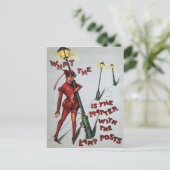 Drink Devil Briefkaart (Staand voorkant)