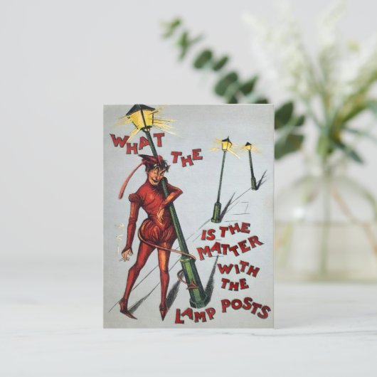  Drink Devil Briefkaart (Staand voorkant)