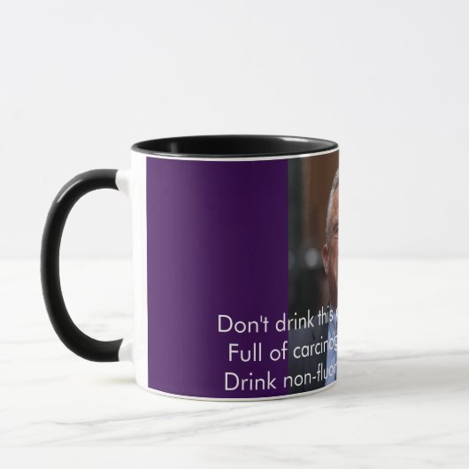 Drink deze koffie niet! mok (Links)