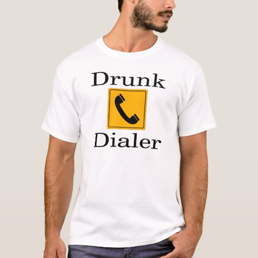 Drink Dialer T-shirt (Voorkant)