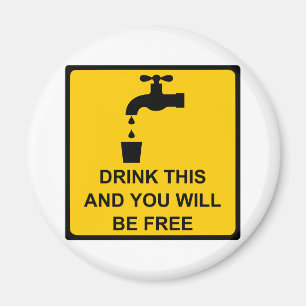 Drink dit en je bent vrij magneet