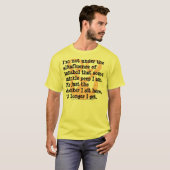 "Drink" door Clara Chandler T-shirt (Voorkant volledig)