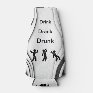 “Drink, Drank, Drunk” Koozie Fleskoeler
