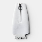 “Drink, Drank, Drunk” Koozie Fleskoeler (Achterkant)