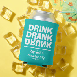 Drink Drank Drunk Meidenavakfeestje Blikjeskoeler