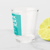 Drink Drank Drunk Meidenavondfeest Shotglas Shot Glas (Rechts)