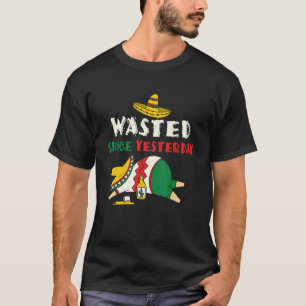 Drink Drink afval Gisteren Mexicaanse Happy Cinco  T-shirt