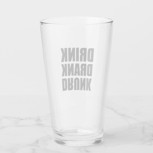 Drink Drink Drink Glas (Achterkant)