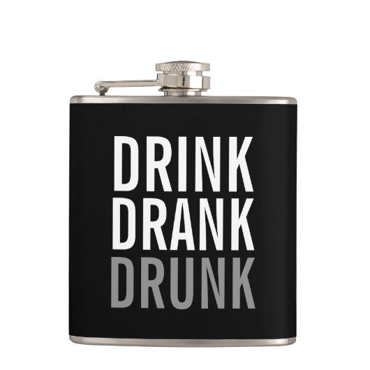 Drink Drink Drink | Grappig Heupfles (Voorkant)