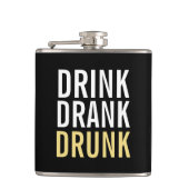 Drink Drink Drink | Grappig Heupfles (Voorkant)