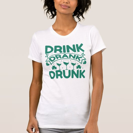 Drink Drink Drink T-shirt (Voorkant)