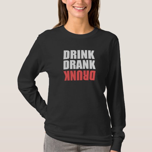 Drink Drink Drink T-shirt (Voorkant)