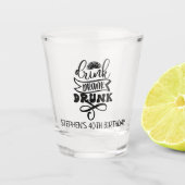 Drink Drink Drink verjaardagsfeestje Favor Celebra Shot Glas (Voorkant)