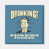 Drink: Drink kippen met dipbeerdraad Magneet (Voorkant)