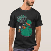Drink Duck St Patricks Day Rubber Duck Beer Ire T-shirt (Voorkant)
