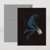 Drink duivel - Briefkaart (Voorkant / Achterkant)