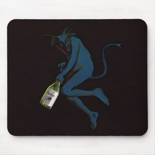 Drink Duivel - Mousepad Muismat (Voorkant)