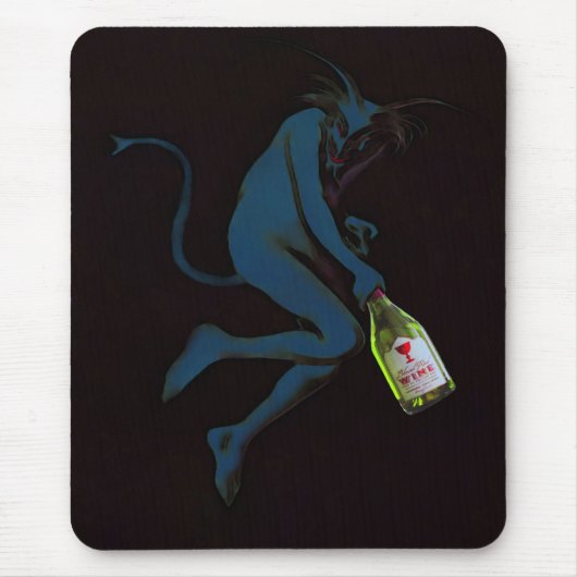 Drink duivel ~ Muismatten (Voorkant)
