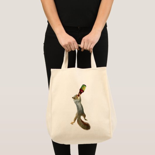 Drink eekhoorntas tote bag (Voorkant (product))