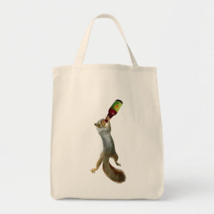Drink eekhoorntas tote bag