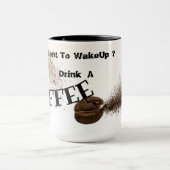 Drink een koffie mok (Midden)