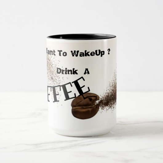 Drink een koffie mok (Midden)