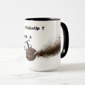 Drink een koffie mok (Voorkant rechts)