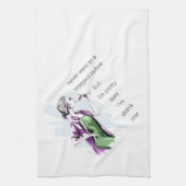 Drink een wijngaard theedoek (Verticaal)