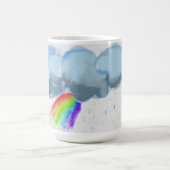 drink een wolk van geluk koffiemok (Center)