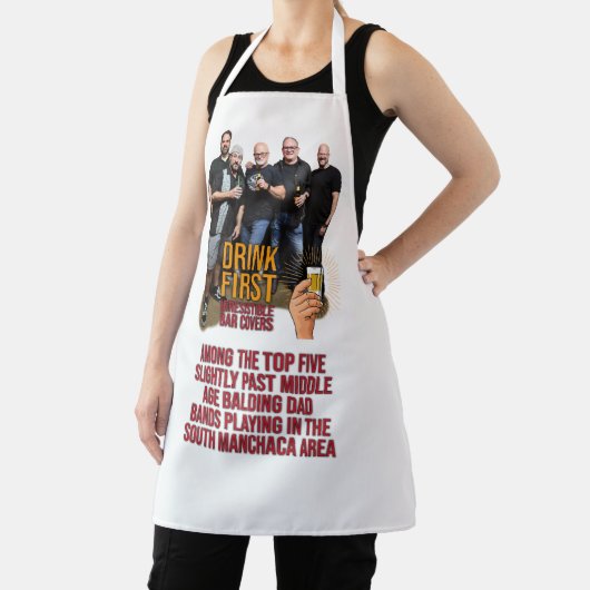 Drink eerste foto Schort (Insitu)