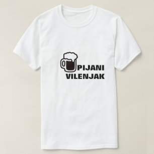 Drink Elf in Bosnisch Pijani vilenjak T-shirt